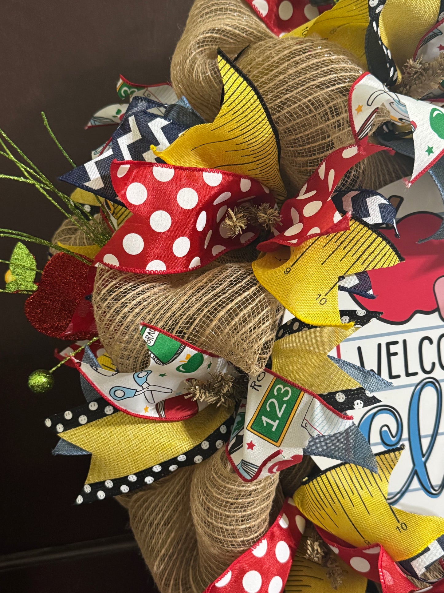 Welcome To Our Class Wreath