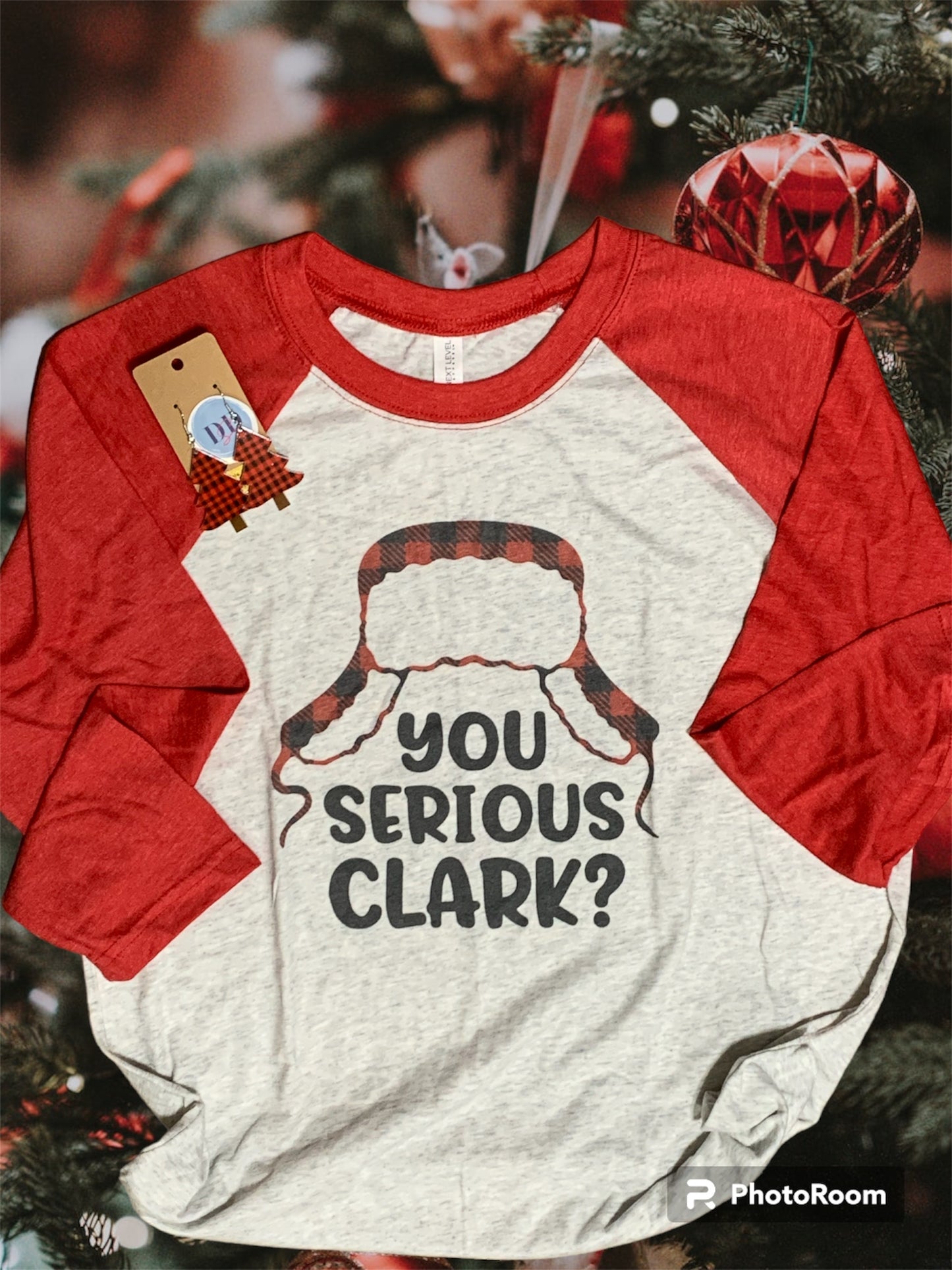 You Serious Clark Raglan Tee