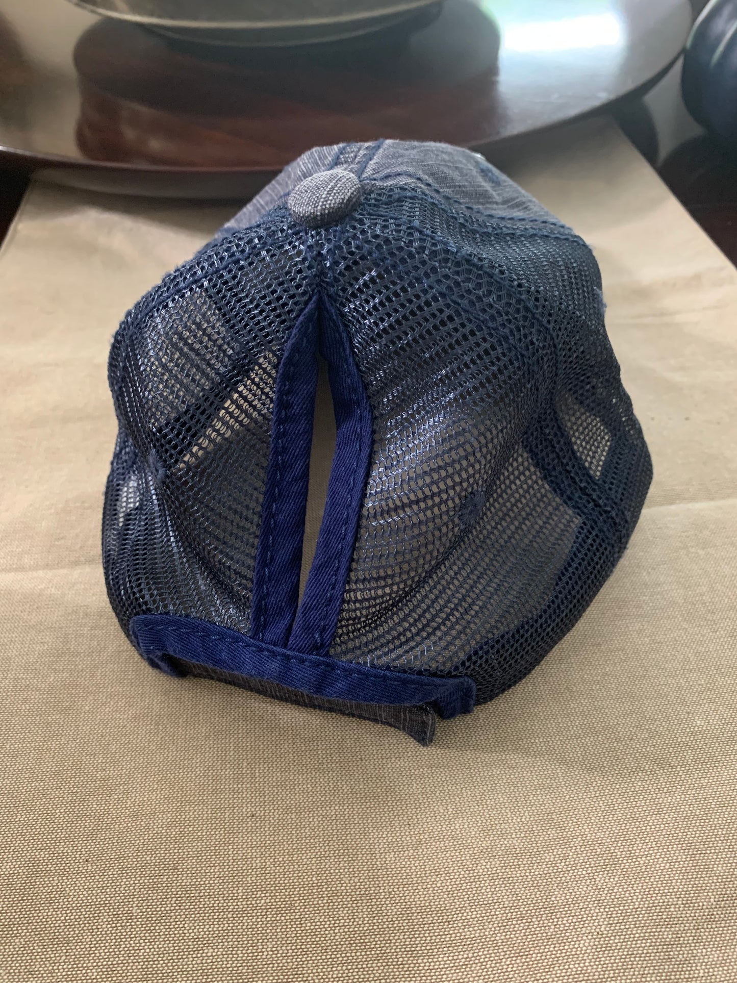 Repurposed, Upcycled Womens Cap