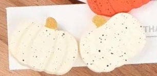 Fall Pumpkin Stud Earrings