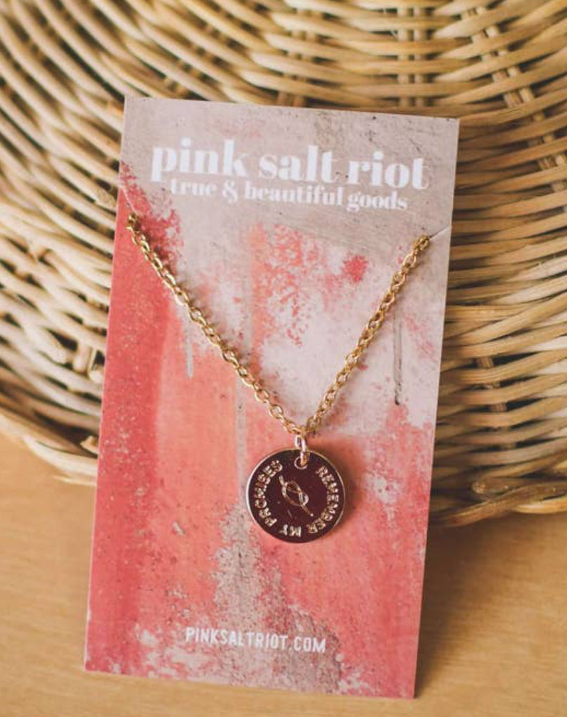 Remember My Promises Gold Necklace