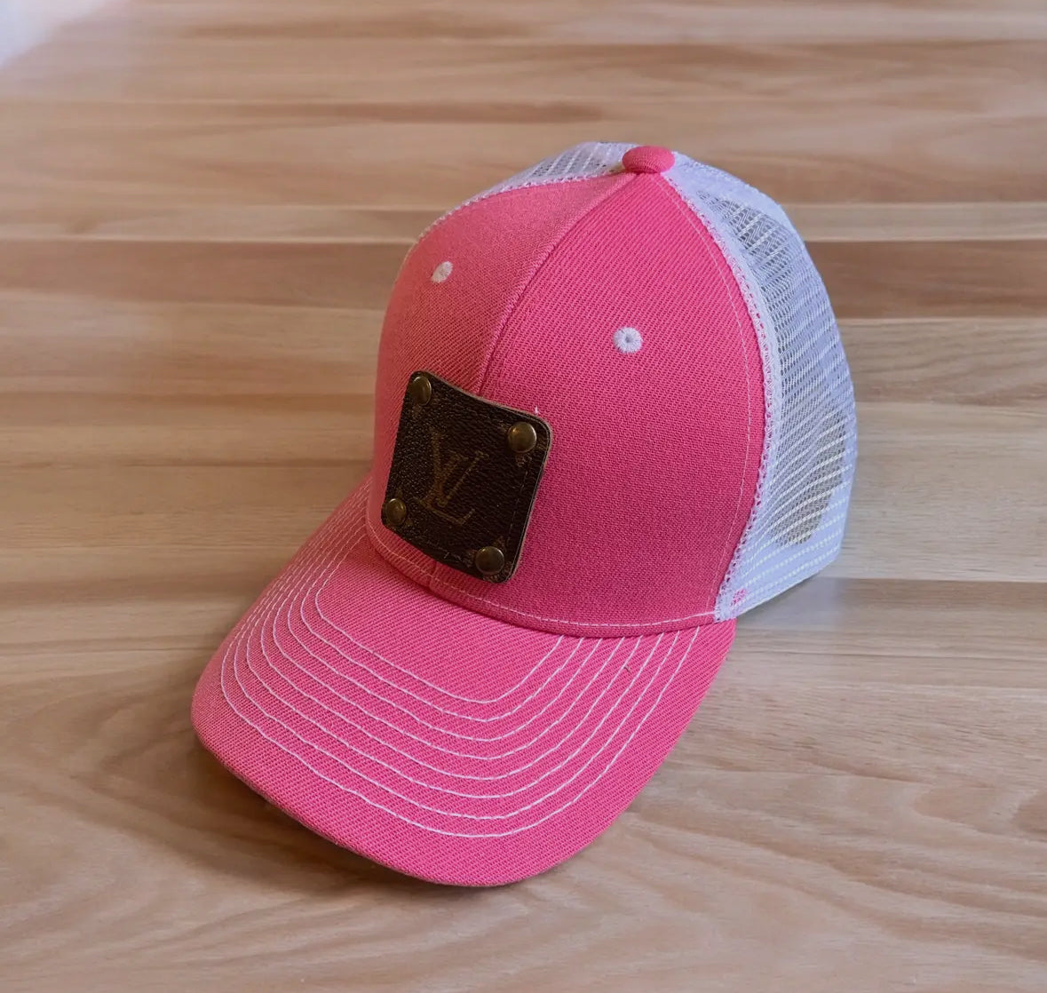 Repurposed, Upcycled Womens Cap