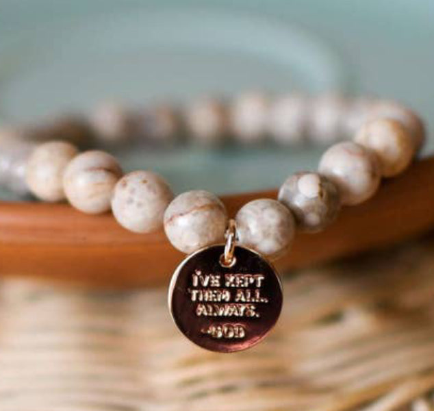 Earthy Gemstone Remember My Promises Bracelet