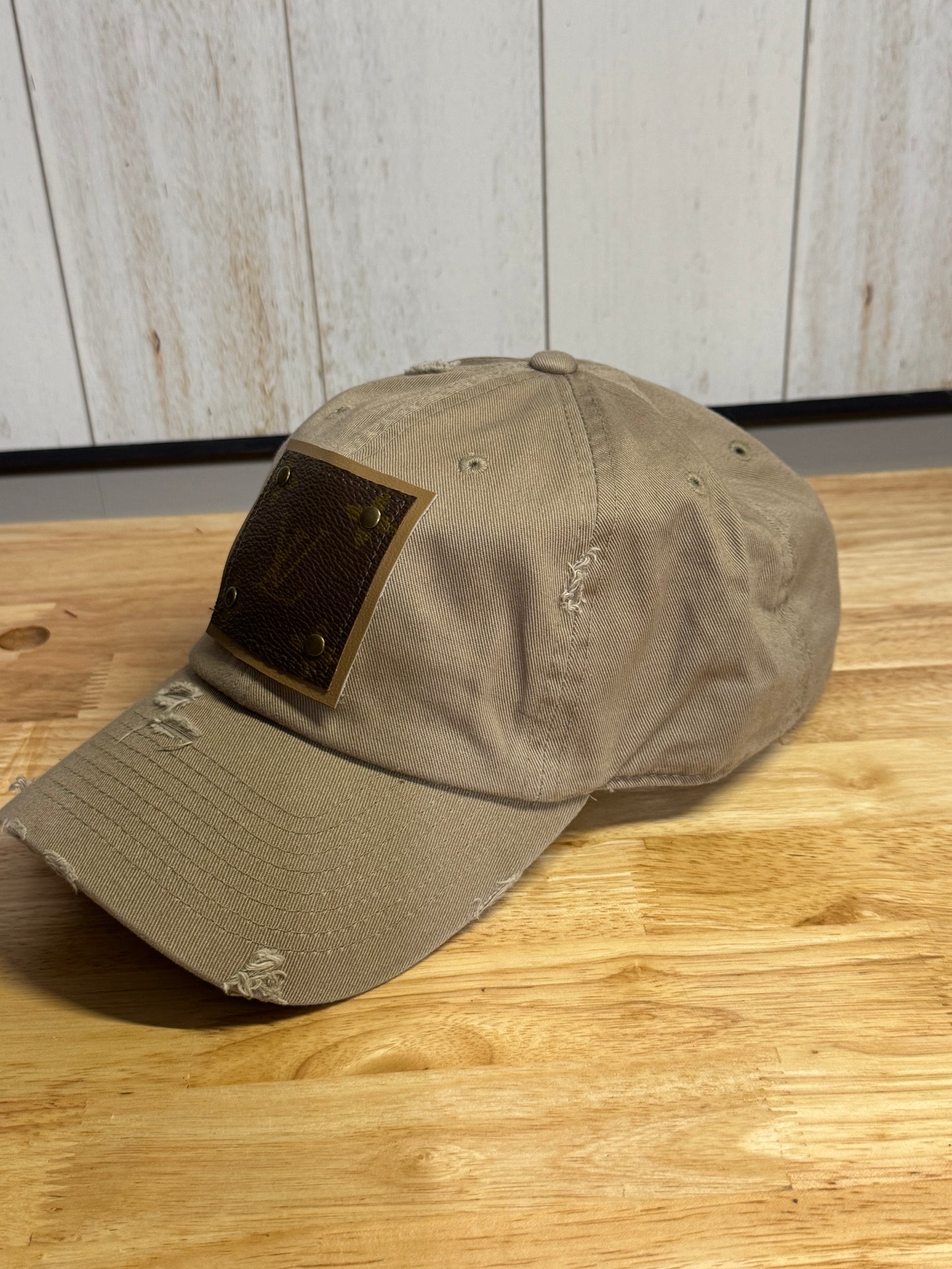 Repurposed, Upcycled Womens Cap