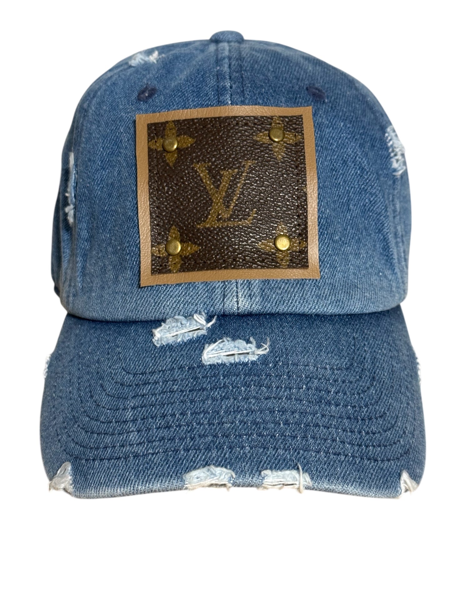 Repurposed, Upcycled Womens Cap
