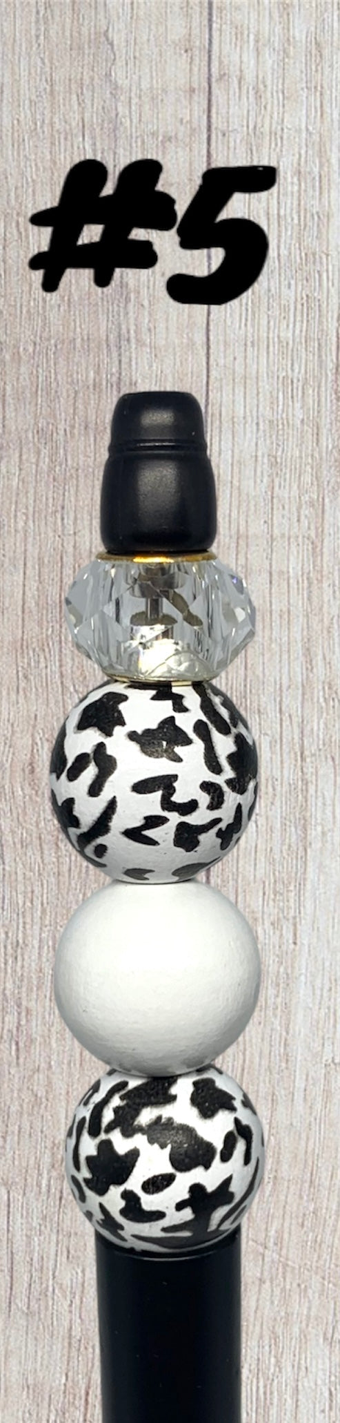 Beaded Pens - Animal Print