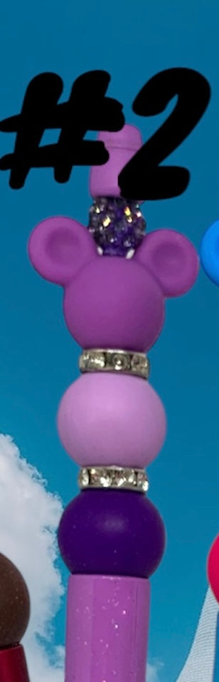 Beaded Pens - Mouse Ears