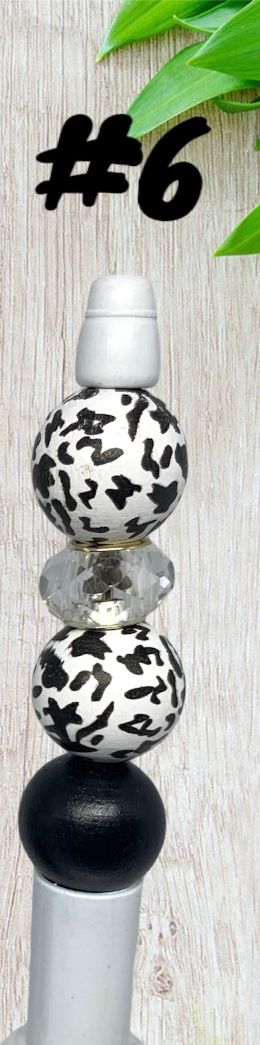 Beaded Pens - Animal Print