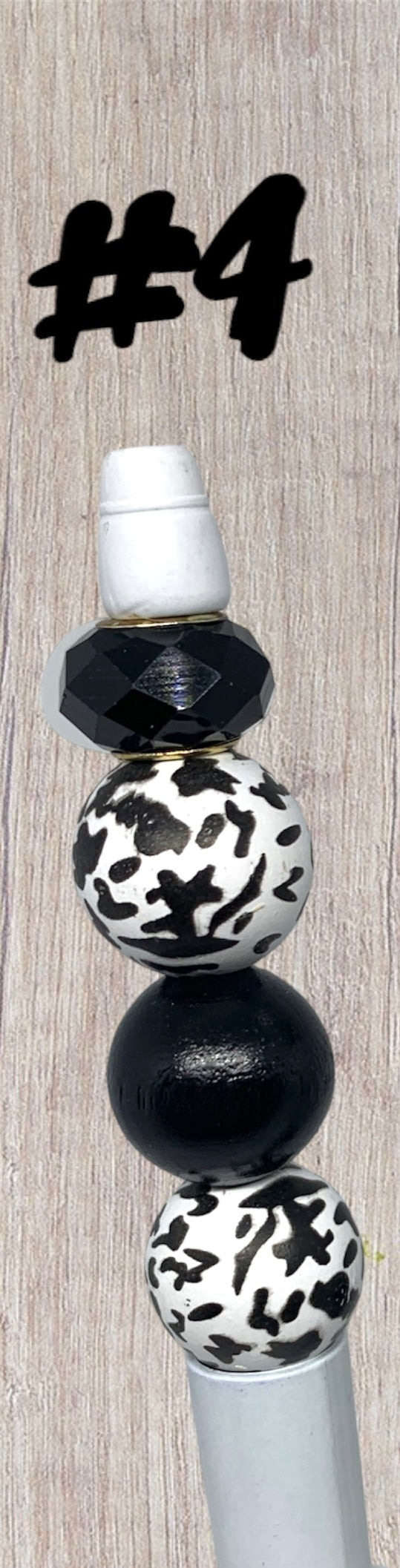 Beaded Pens - Animal Print