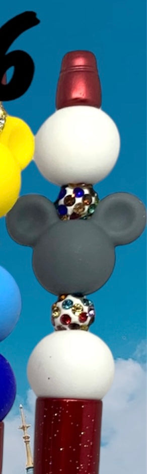 Beaded Pens - Mouse Ears