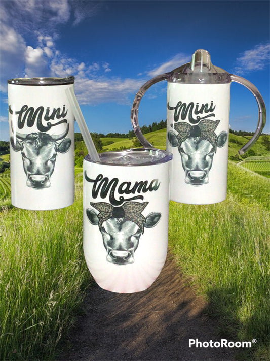 Mama Wine Tumbler or Mini Sippy Cup