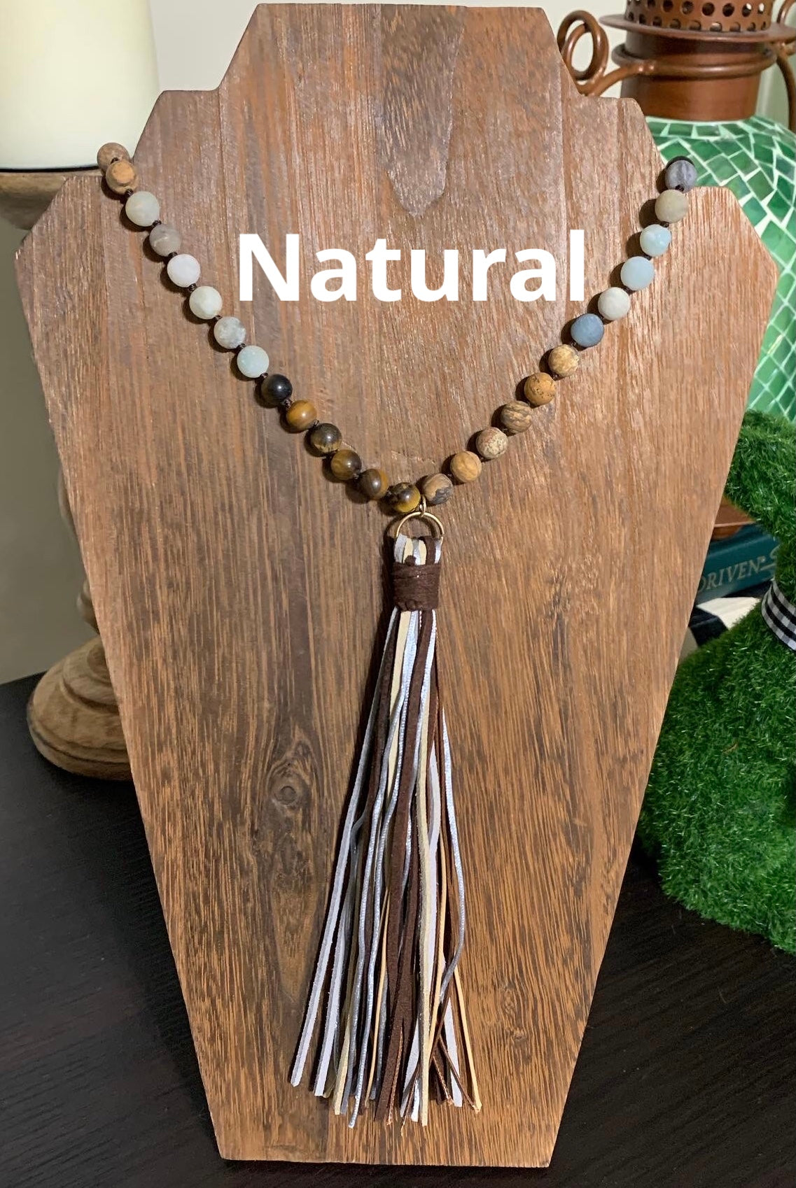 Boho Tribal Tassel Necklace