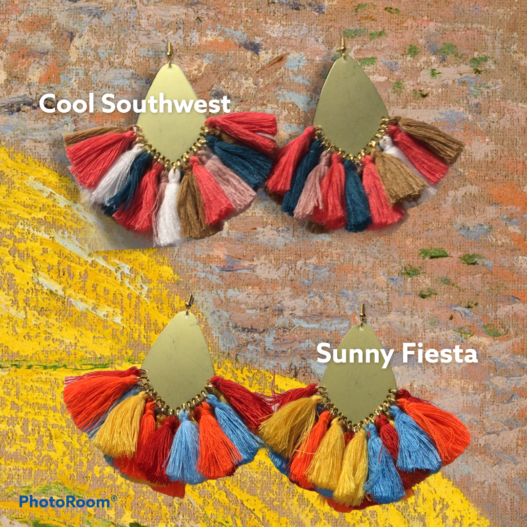 Multi-Tassel Earrings