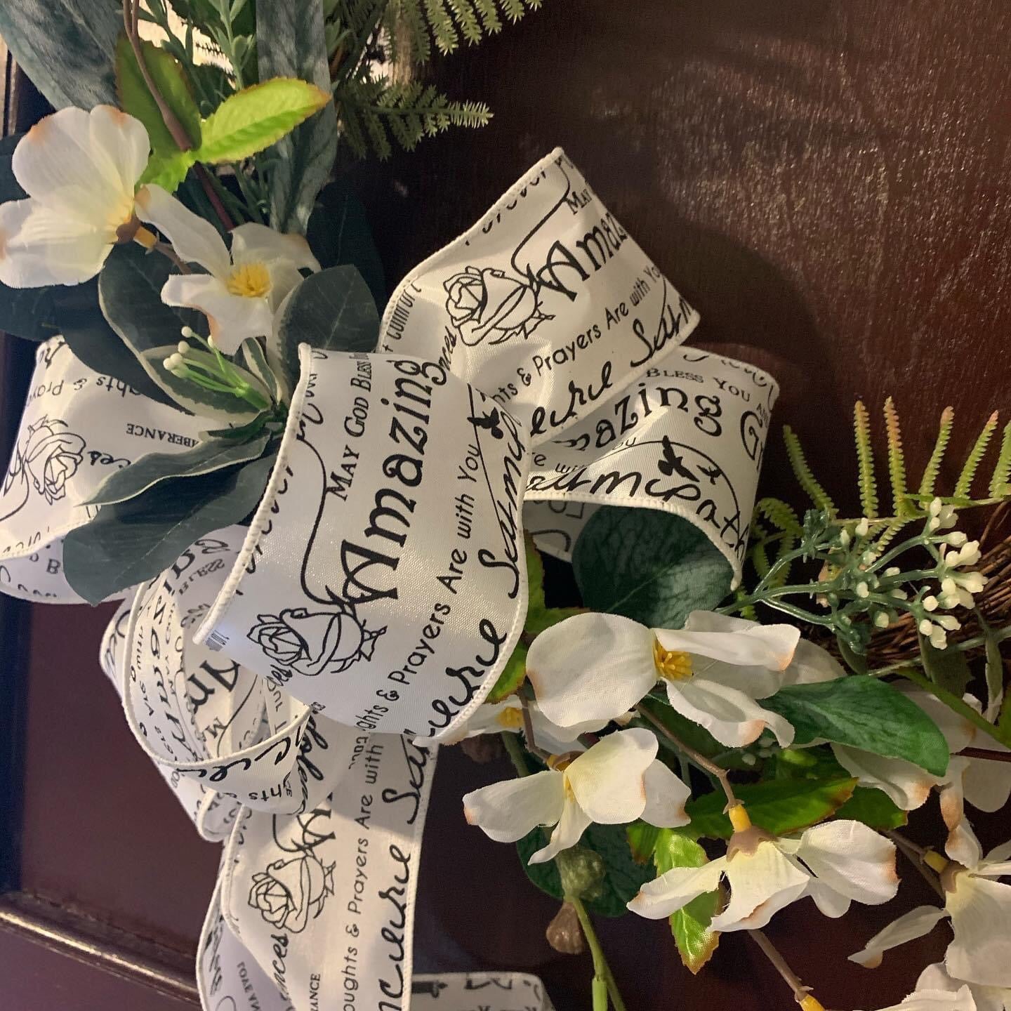 Simple Sympathy Wreath