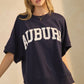 Auburn Plus Boxy Short-sleeve Sweatshirt