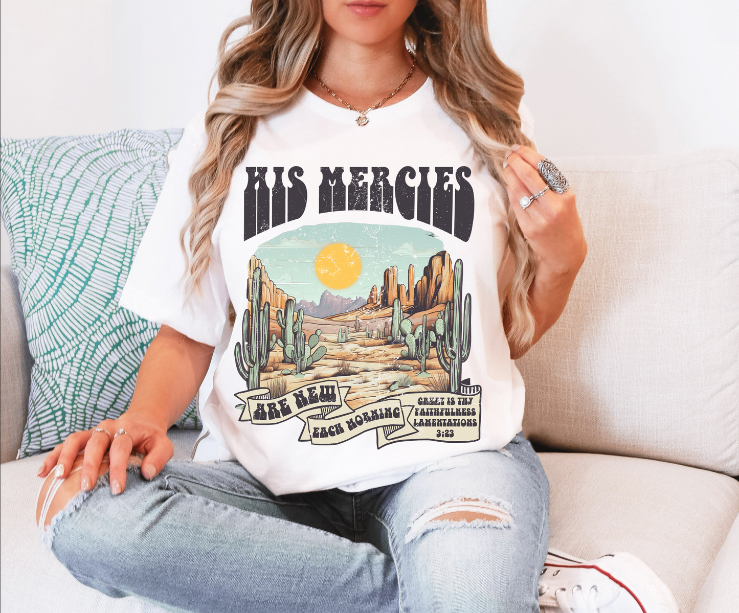 His Mercies Are New - Desert Tee