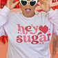 Hey Sugar Graphic Long Sleeve T-Shirt