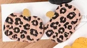 Fall Pumpkin Stud Earrings