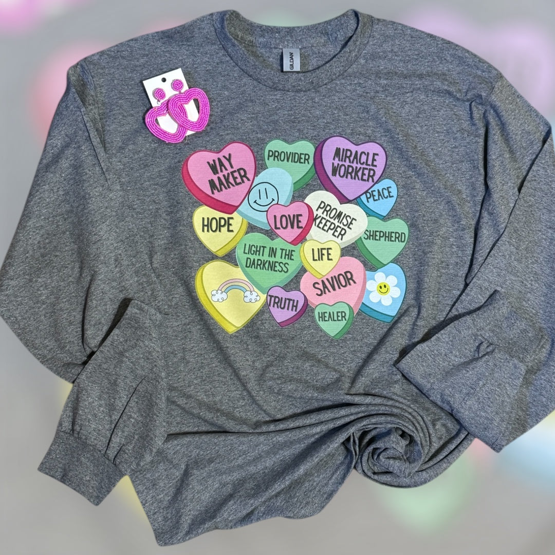 Conversation Hearts Tee