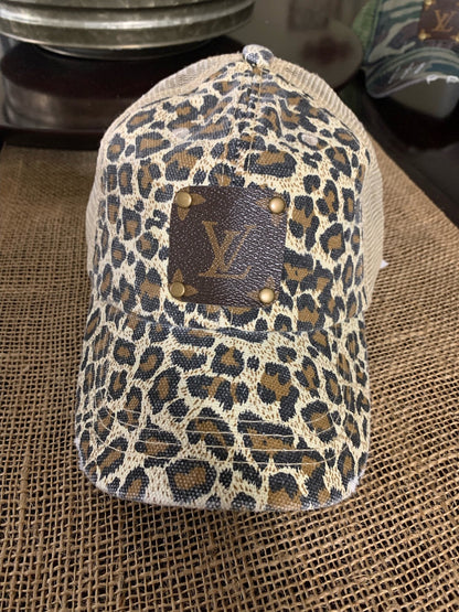 Repurposed, Upcycled Womens Cap