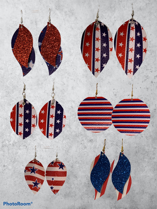 Stars & Stripes Earrings