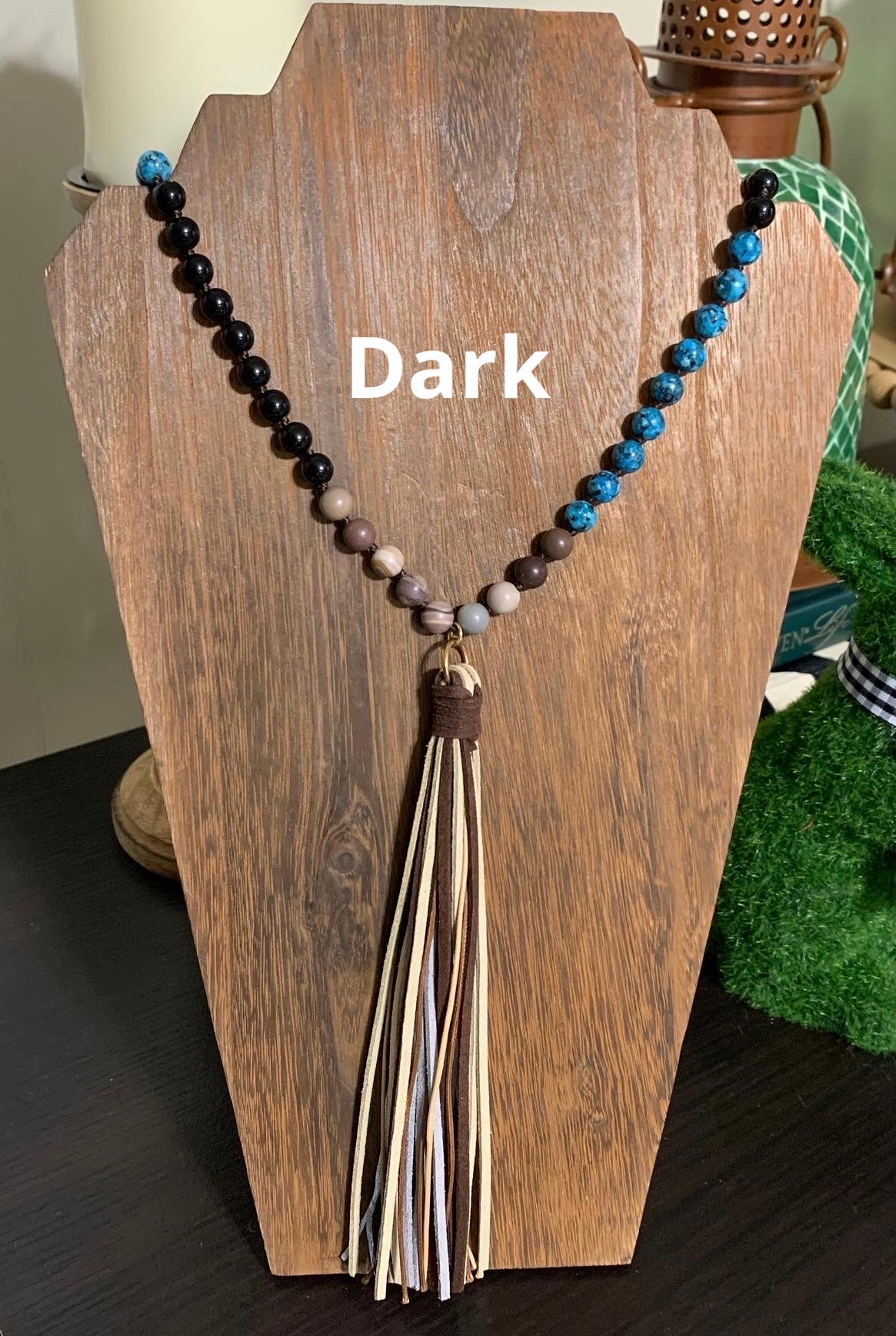 Boho Tribal Tassel Necklace